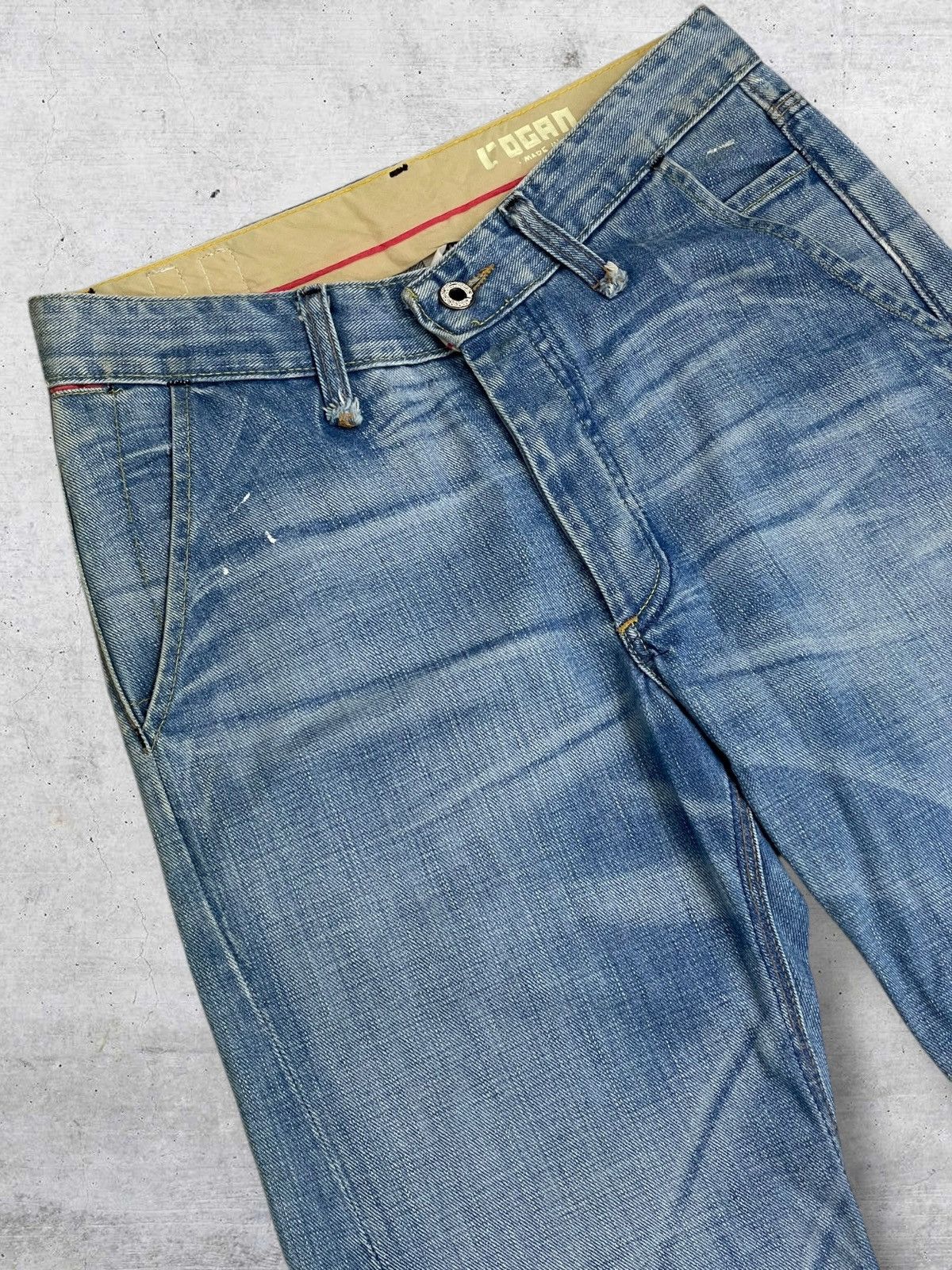 Rogan VINTAGE DESIGNER DISTRESSED PATCHWORK USA ROGAN DENIM STREET Size US 28 / EU 44 - 6 Thumbnail