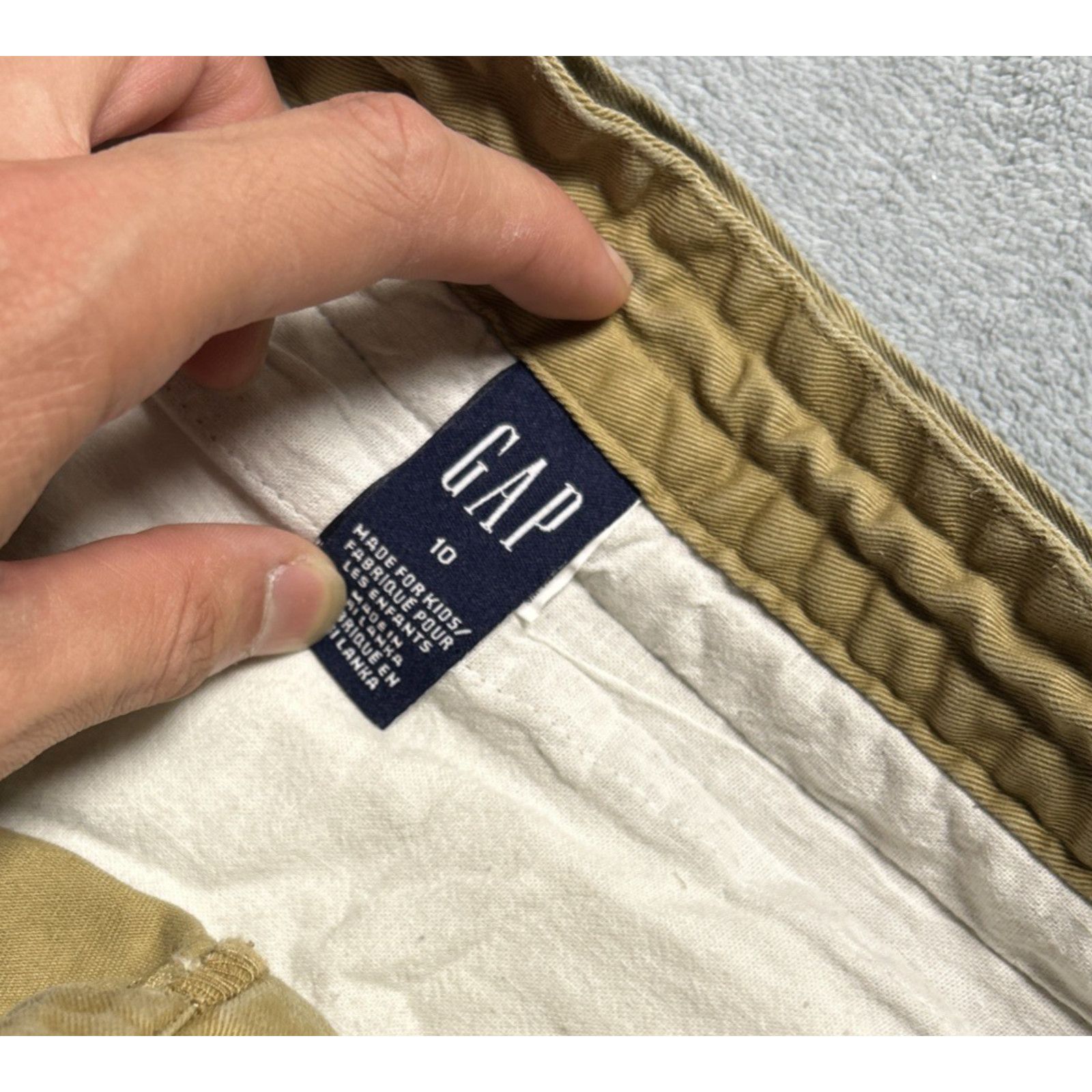Gap GAP Beyond Baggy Double Knee Pants Women 10 26x25 Capri Dojo Size 32" / US 10 / IT 46 - 4 Thumbnail