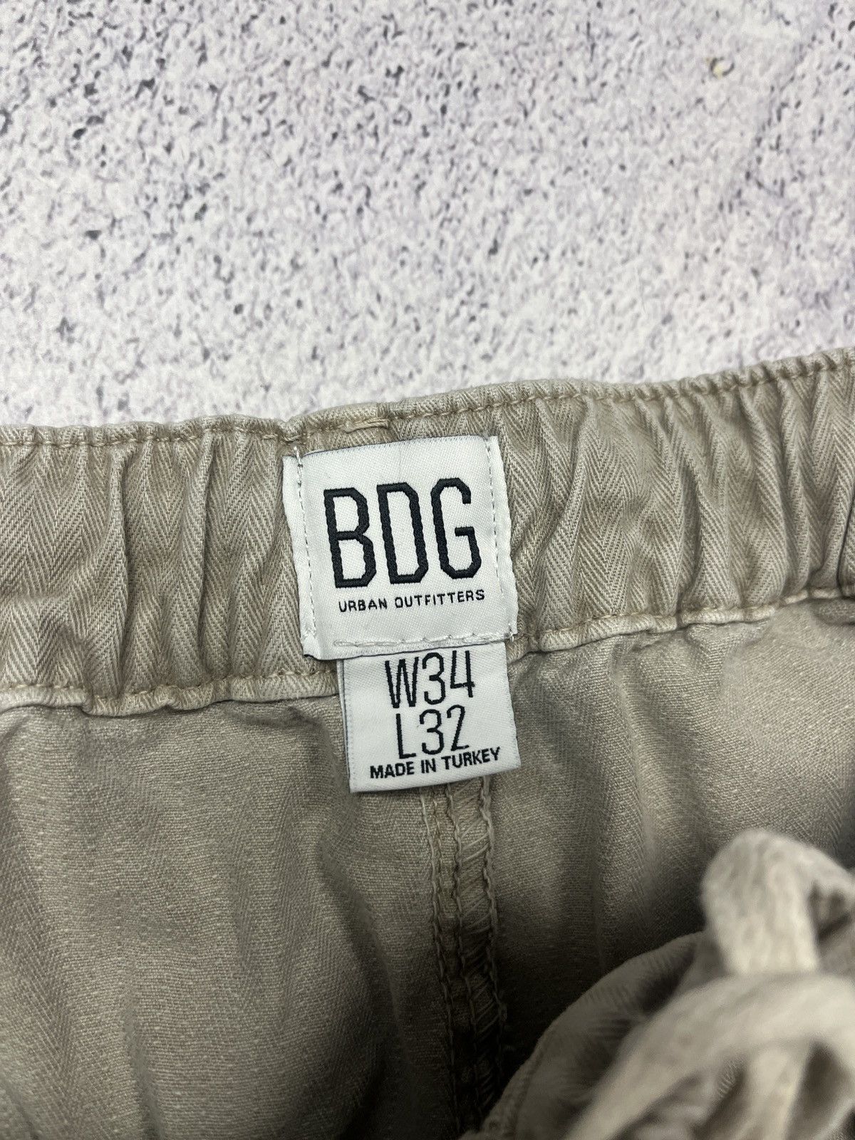 Other Crazy Y2K BDG Black Baggy Cargo Pants Rave Style Essential Size US 34 / EU 50 - 9 Thumbnail