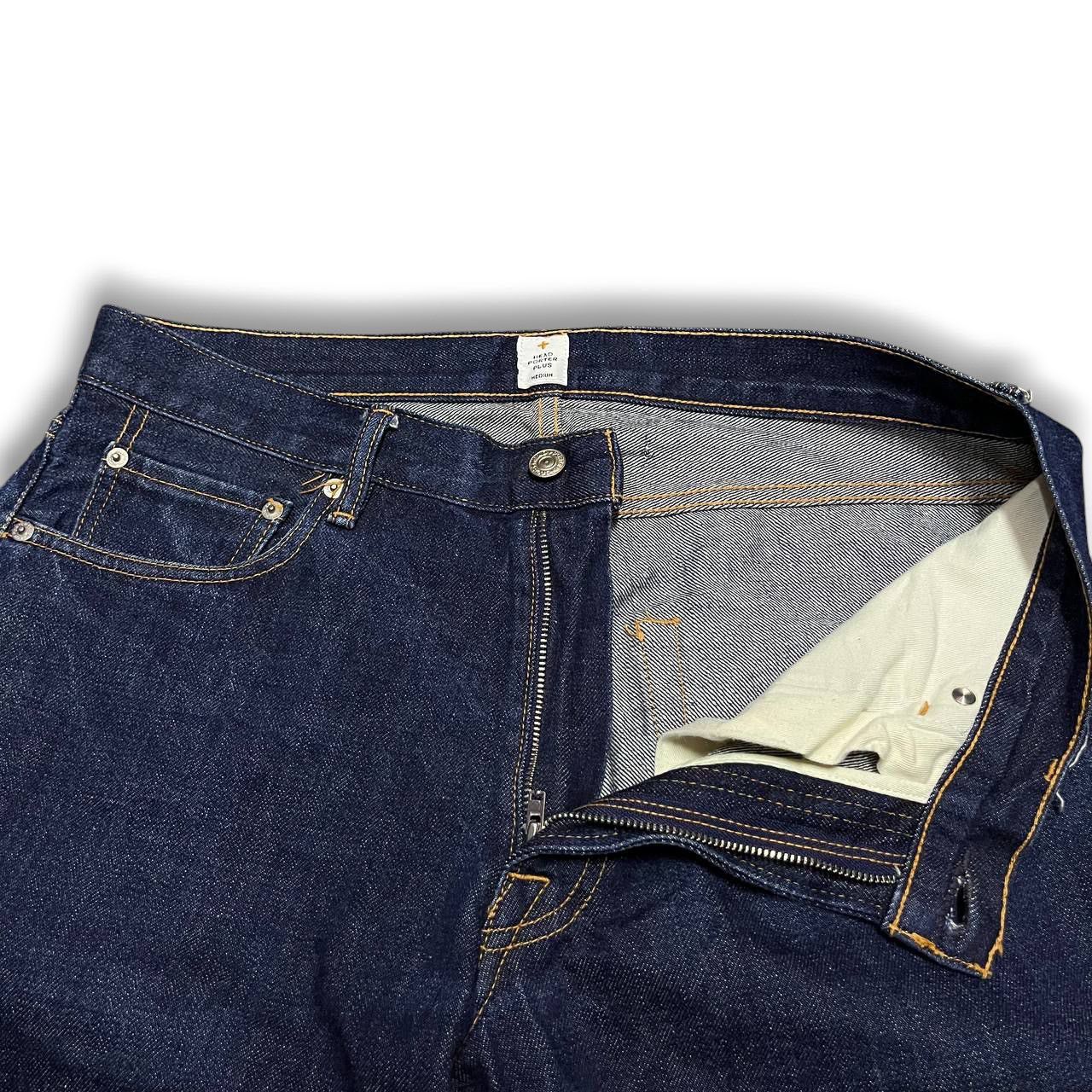 Head Porter Head Porter Plus Selvedge Denim Jeans Size US 34 / EU 50 - 6 Thumbnail