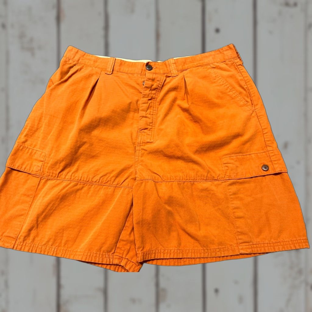 The Territory Ahead VINTAGE Territory Ahead Men Cargo Shorts 38 Casual Cotton Rust Orange Spring Summer Pockets Size US 38 / EU 54 - 1 Thumbnail