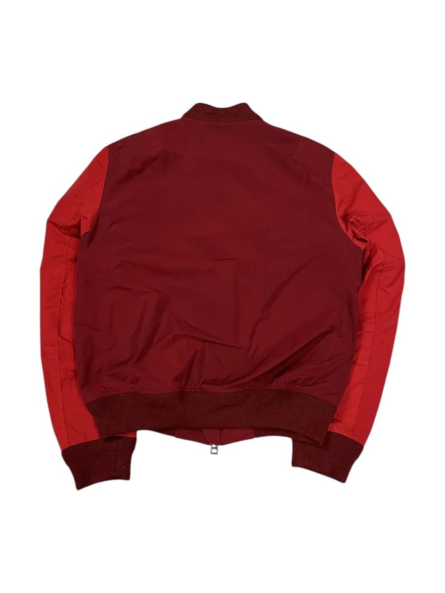 Burberry Burberry Two Tone Red Bordeaux Bomber Jacket Size US L / EU 52-54 / 3 - 2 Thumbnail