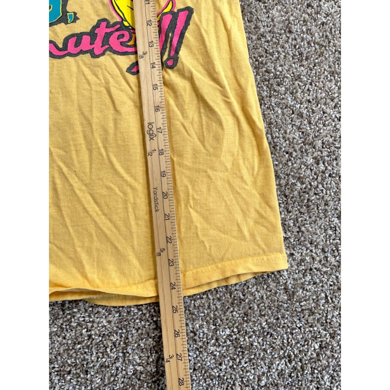 Vintage VINTAGE VTG Looney Tunes Tweety Bird Mood Swing T-Shirt Adult Large Dark Yellow Cotton Size US L / EU 52-54 / 3 - 7 Thumbnail