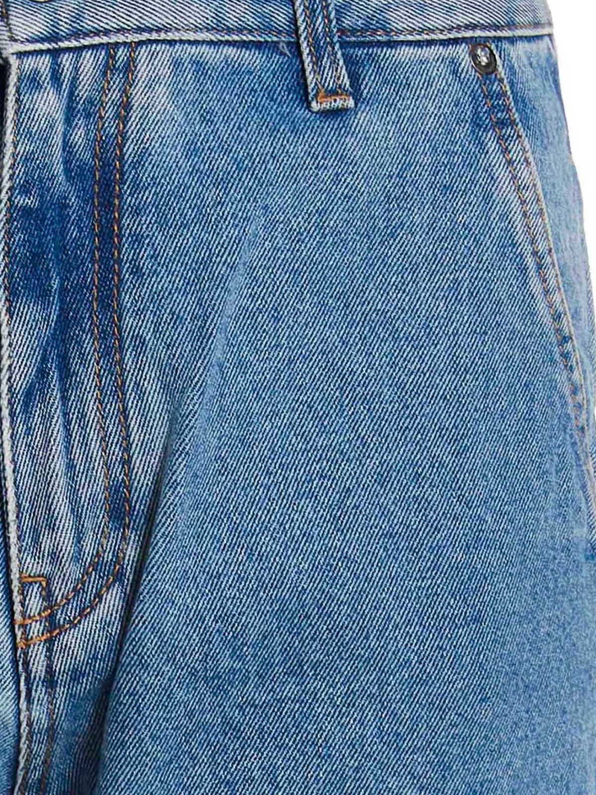 Off-White Flare Carpenter Jeans in Medium Blue Size US 32 / EU 48 - 3 Thumbnail
