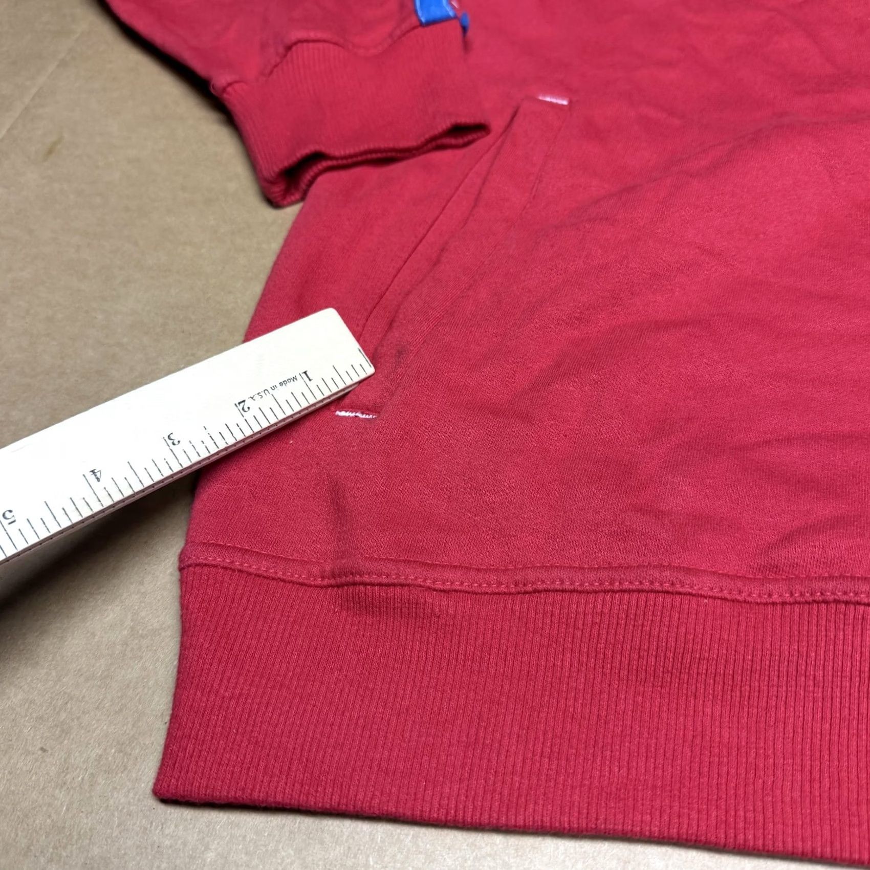Vintage Mecca Apparel Jacket Mens 3XL Red Track Full Zip Crest Logo Stripe Athletic Size US XXL / EU 58 / 5 - 2 Thumbnail