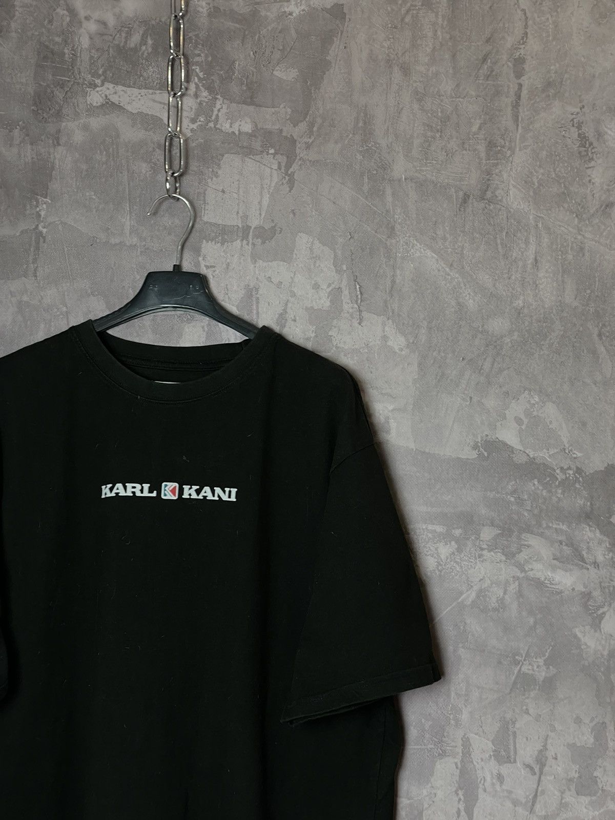 Karl Kani × Vintage Karl Kani Men’s Black Short Sleeve T-Shirt Center Logo Size US M / EU 48-50 / 2 - 3 Thumbnail