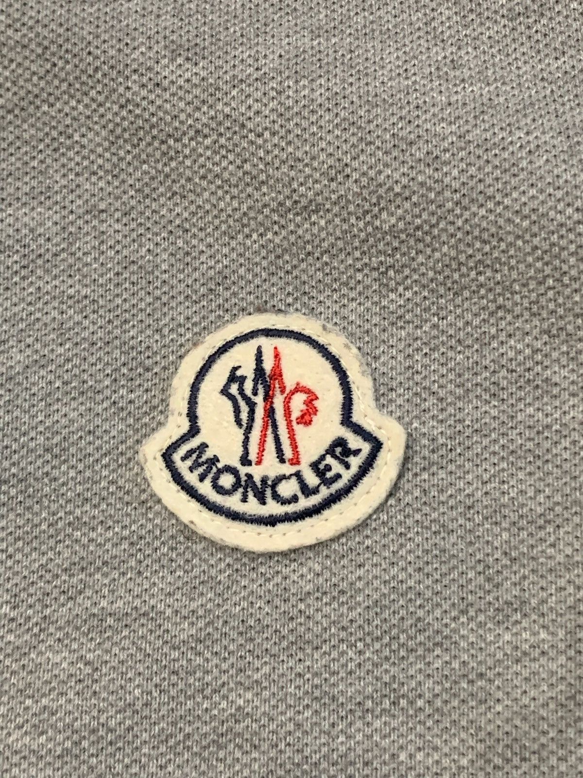 Moncler Moncler Polo Grey Shirt Size US M / EU 48-50 / 2 - 4 Thumbnail