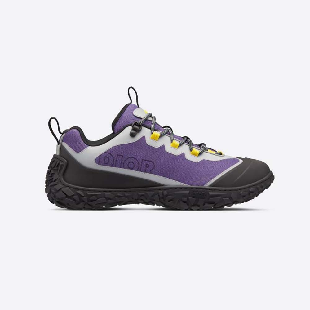 image of O1W1Db11223 Diorizon Hiking Shoes In Black/purple, Men's (Size 6)