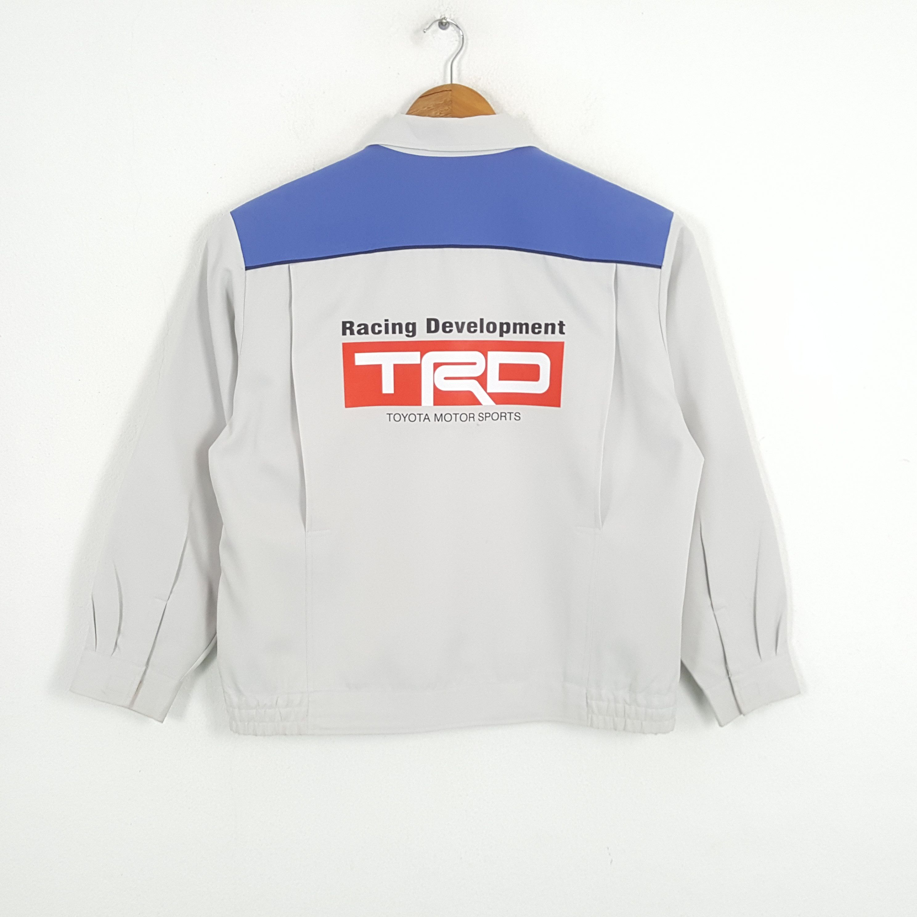 Japanese Brand × Vintage Vintage TRD TOYOTA MOTORSPORT Racing Team Custom Jacket Size US M / EU 48-50 / 2 - 1 Thumbnail
