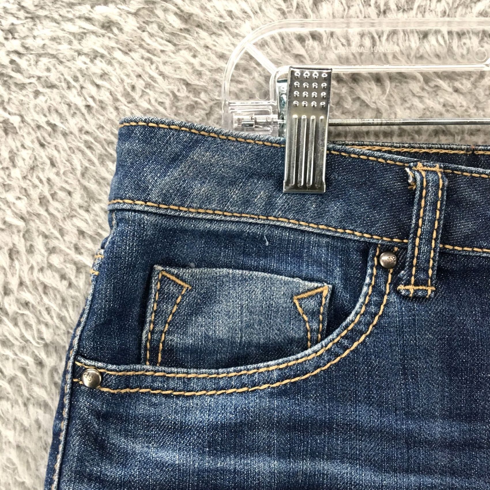 Denime S&P By Standard & Practices Bermuda Shorts Womens 28 Blue Medium Wash Denim Zip Bermuda Shorts Women 28 Blue Medium Wash Denim Zip Size 28" / US 6 / IT 42 - 2 Thumbnail