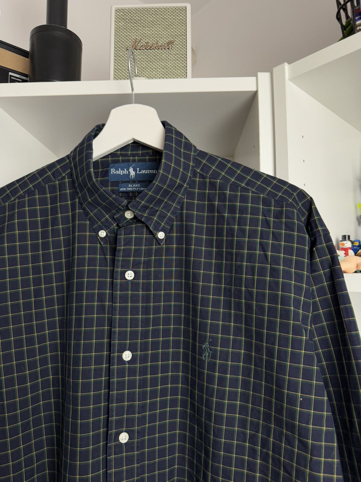 Polo Ralph Lauren × Ralph Lauren × Vintage Vintage y2k Polo Ralph Lauren checked shirt M fit XL designer Size US XL / EU 56 / 4 - 3 Thumbnail