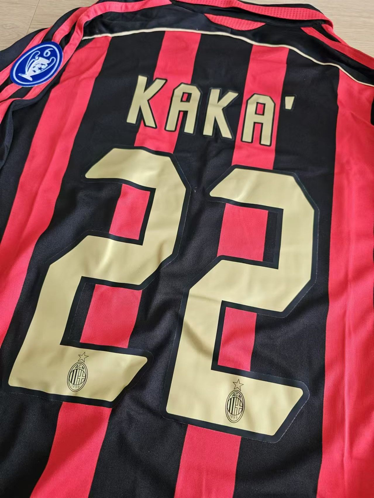 Other 2006 2007 AC Milan #22 Kaka Jersey M Size US M / EU 48-50 / 2 - 4 Thumbnail