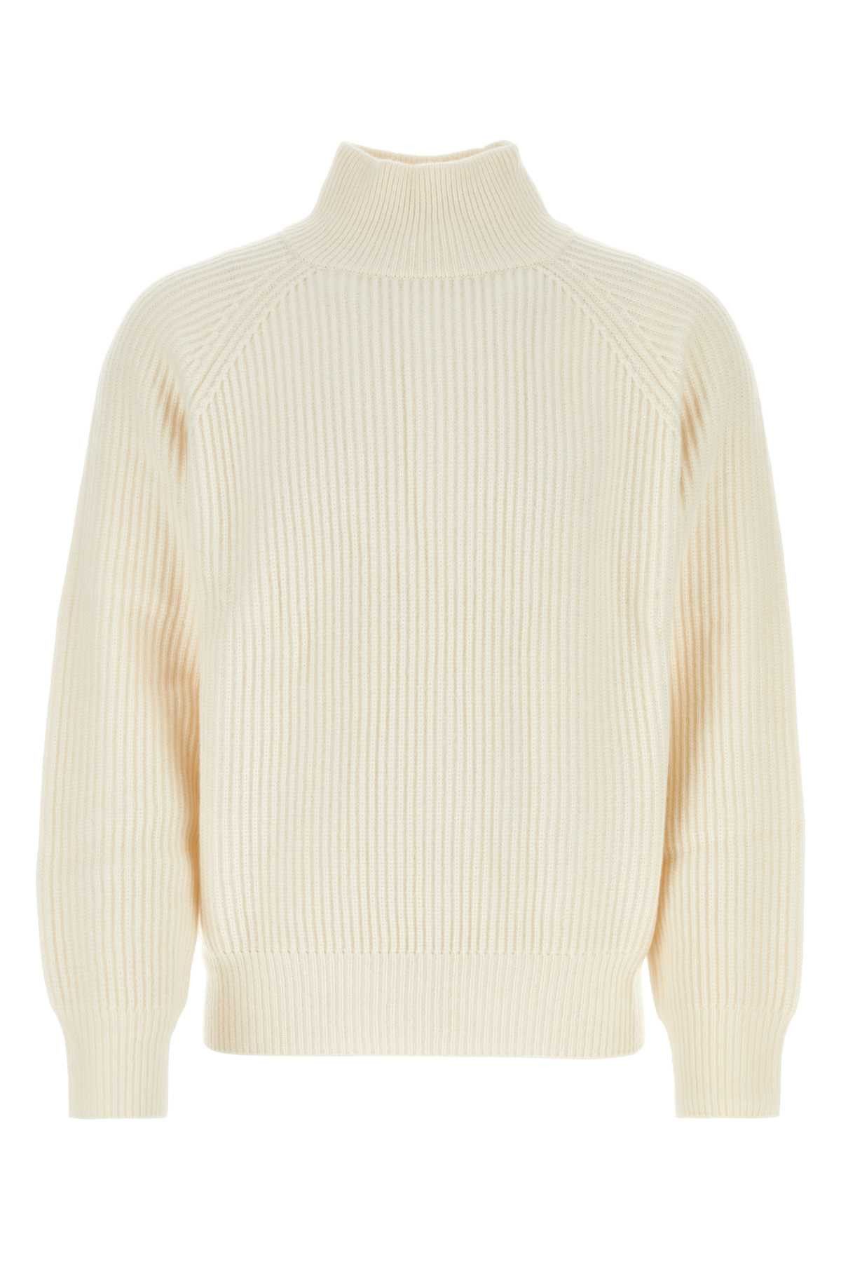 Other Ivory Cashmere Sweater Size US M / EU 48-50 / 2 - 1 Thumbnail