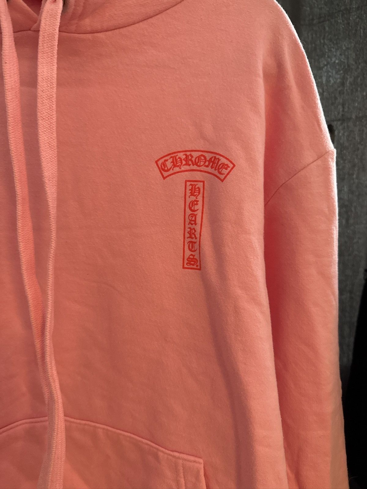 Chrome Hearts Chrome hearts script logo pink hoodie Size US S / EU 44-46 / 1 - 2 Thumbnail