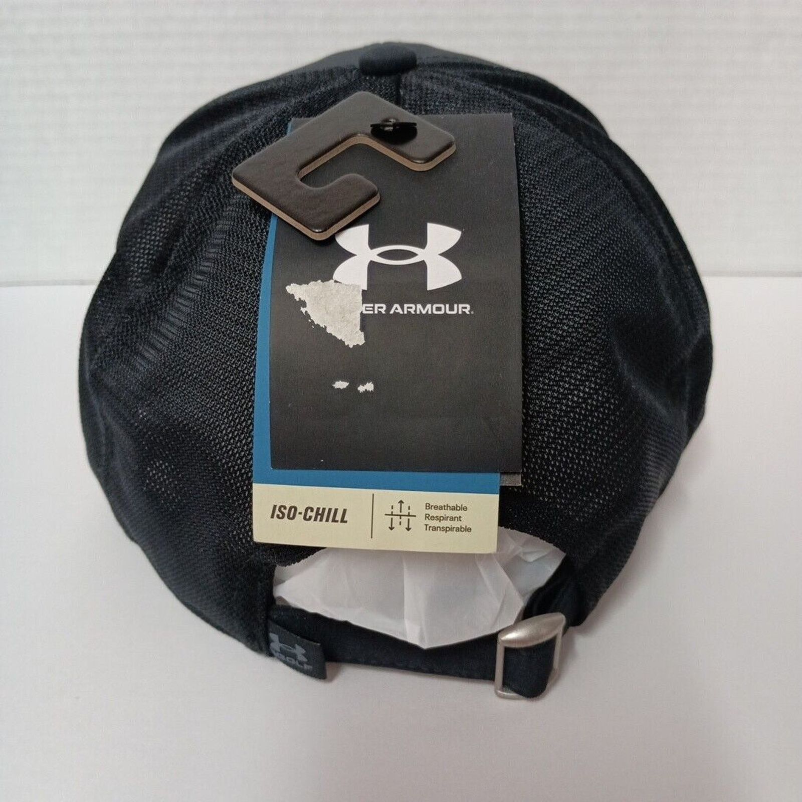 Under Armour Under Armour Mens Iso-Chill Driver Mesh Adjustable Cap Black Size ONE SIZE - 3 Thumbnail