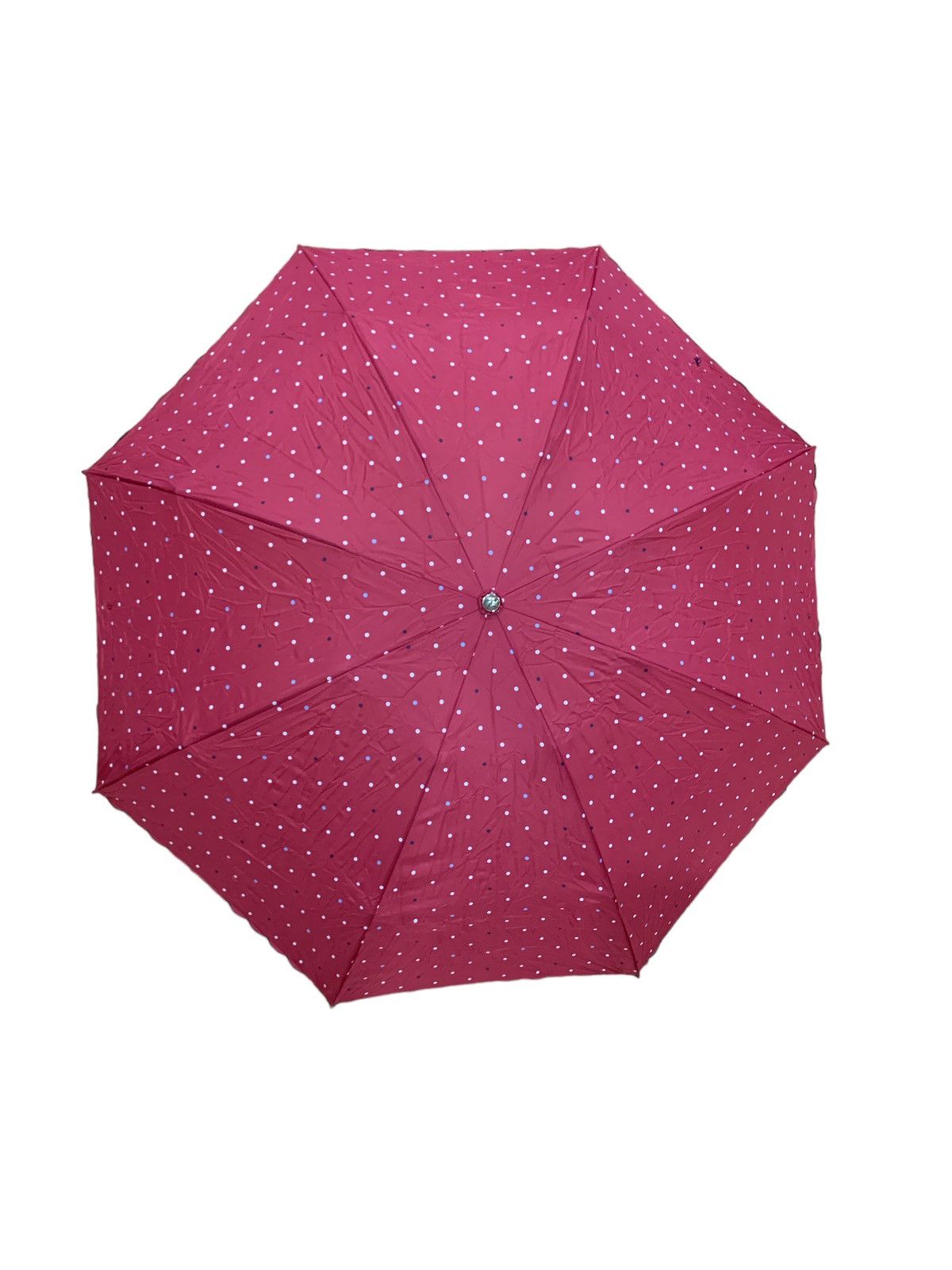 POLO RALPH LAUREN POLKADOTS PRINT FOLDING UMBRELLA