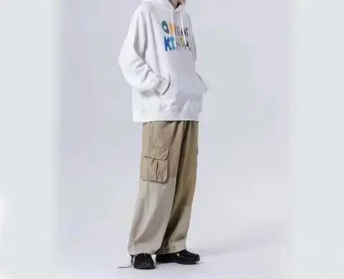 Japanese Brand 20AW Indigo Union Japan Khaki Patchwork Worker Pants Size US 32 / EU 48 - 1 Thumbnail