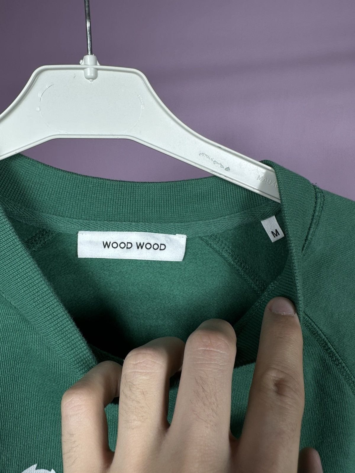 Wood Wood Wood Wood Hester Organic Cotton Sweatshirt Crewneck Logo Size US M / EU 48-50 / 2 - 8 Thumbnail