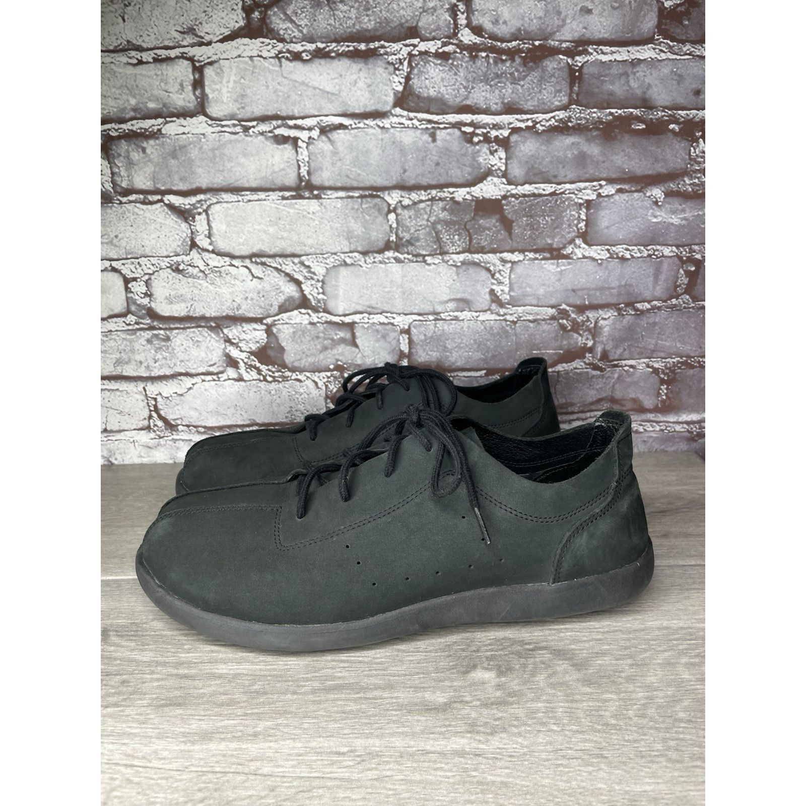 Crocs Crocs Venture Black leather Casual Oxfords lace up Comfort S Size US 12 / EU 45 - 13 Thumbnail