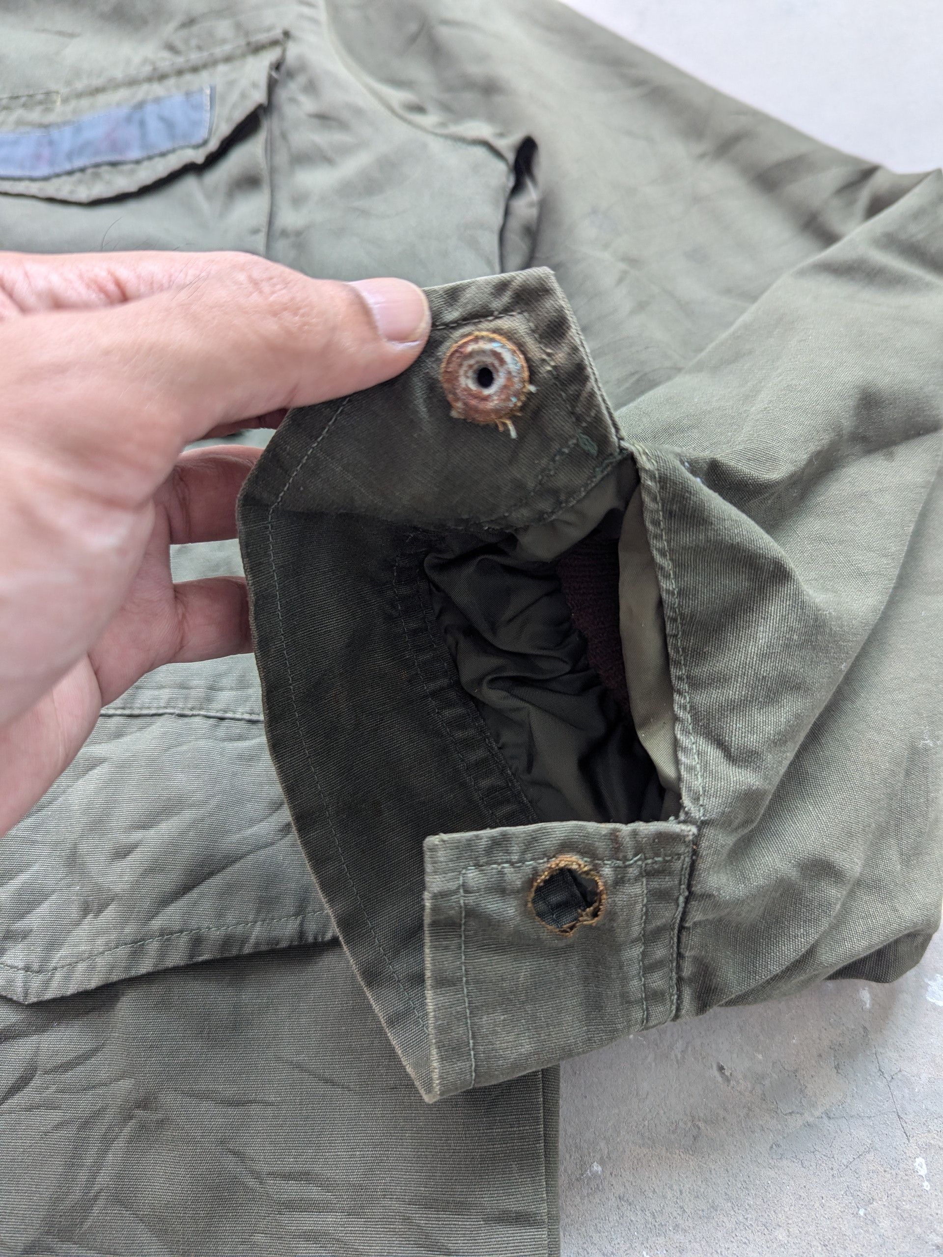 Other Vintage WWII US Army Jacket Lining Sherpa Size US M / EU 48-50 / 2 - 4 Thumbnail