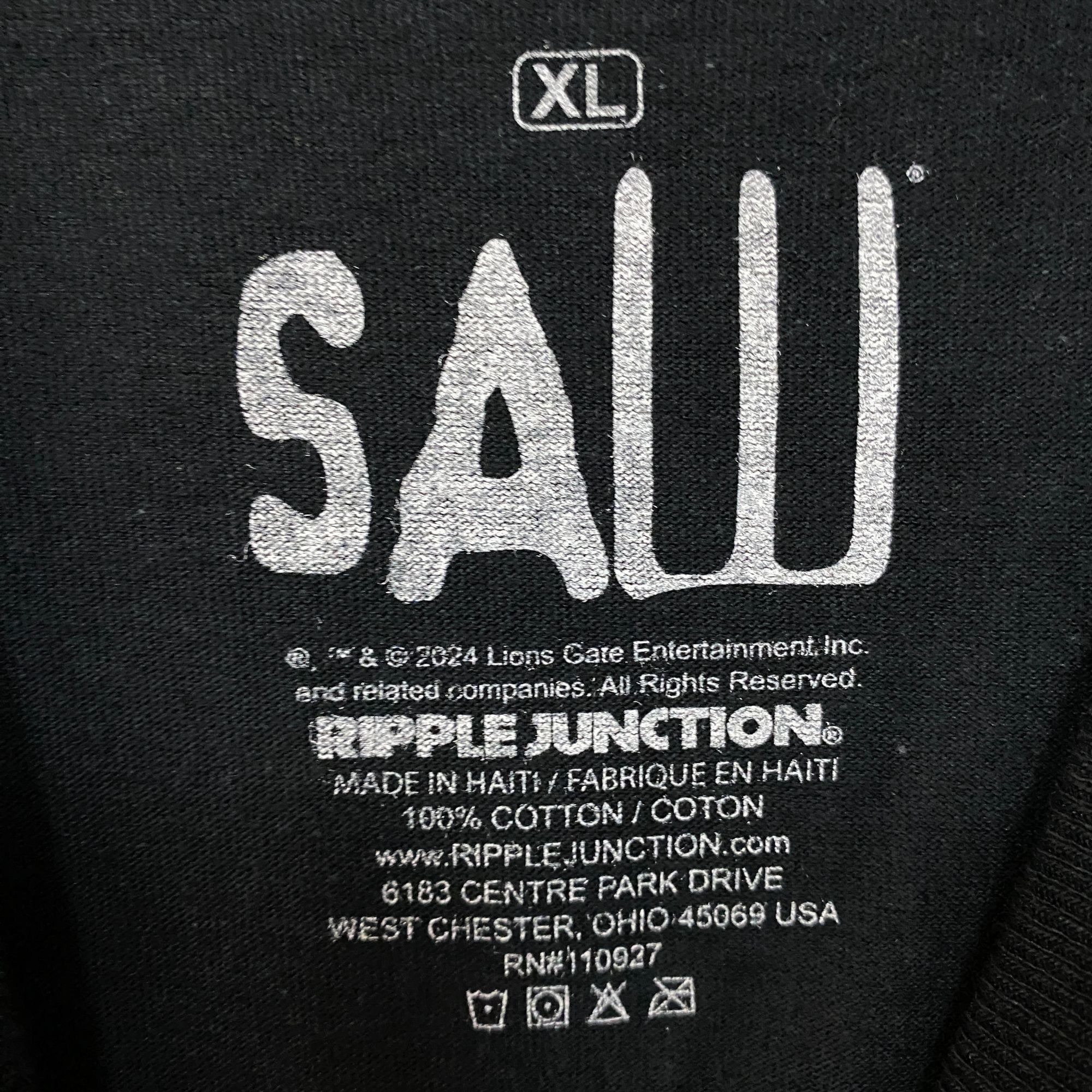 Ripple Junction Saw Billy the Puppet Live Or Die Horror Movie T-Shirt XL Size US XL / EU 56 / 4 - 4 Thumbnail
