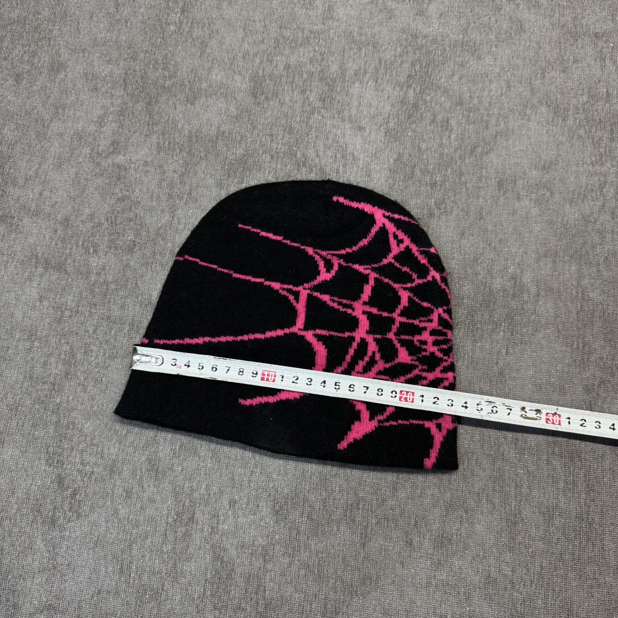 Japanese Brand Y2K spider web Hat black pink Size ONE SIZE - 4 Thumbnail