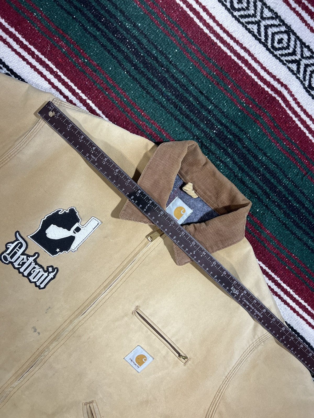 Carhartt Rare Vintage Louis Vuitton Carhartt Detroit Jacket - Beige Size US XL / EU 56 / 4 - 10 Thumbnail