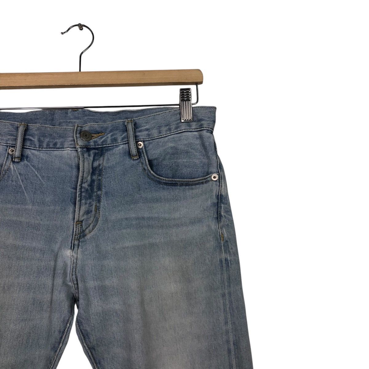Japanese Brand SHIPS “Destroyed Knee” Slim Denim Issey Miyake Size 30" / US 8 / IT 44 - 7 Thumbnail