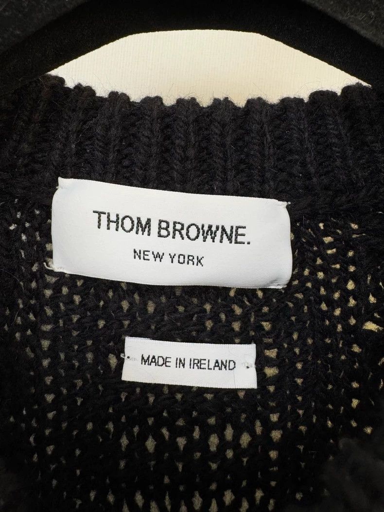 Thom Browne Thom browne Wool knitted sweater 2503-Nextarrow Size US M / EU 48-50 / 2 - 2 Thumbnail
