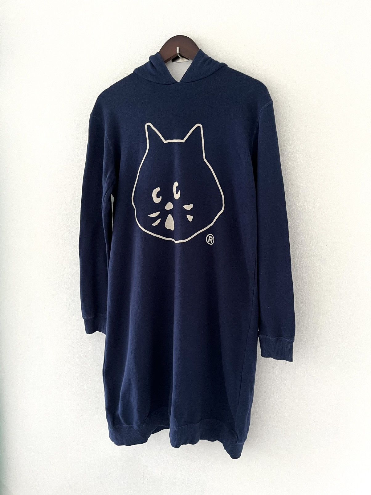 Ne-Net Ne-Net Cat Logo Long Hoodie Size M / US 6-8 / IT 42-44 - 3 Thumbnail