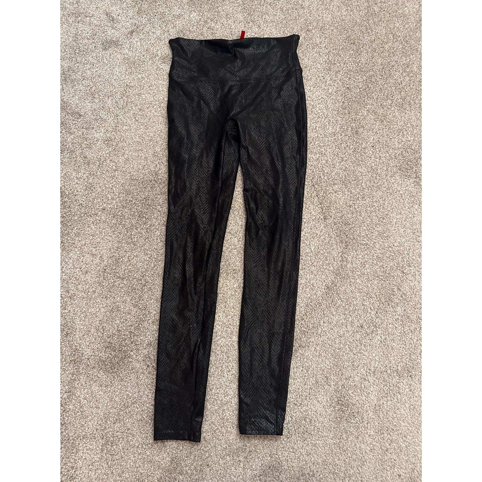 Spanx Spanx Black Snakeskin&Brown Faux Leather Leggings Bundle(2)M Size 28" / US 6 / IT 42 - 6 Thumbnail