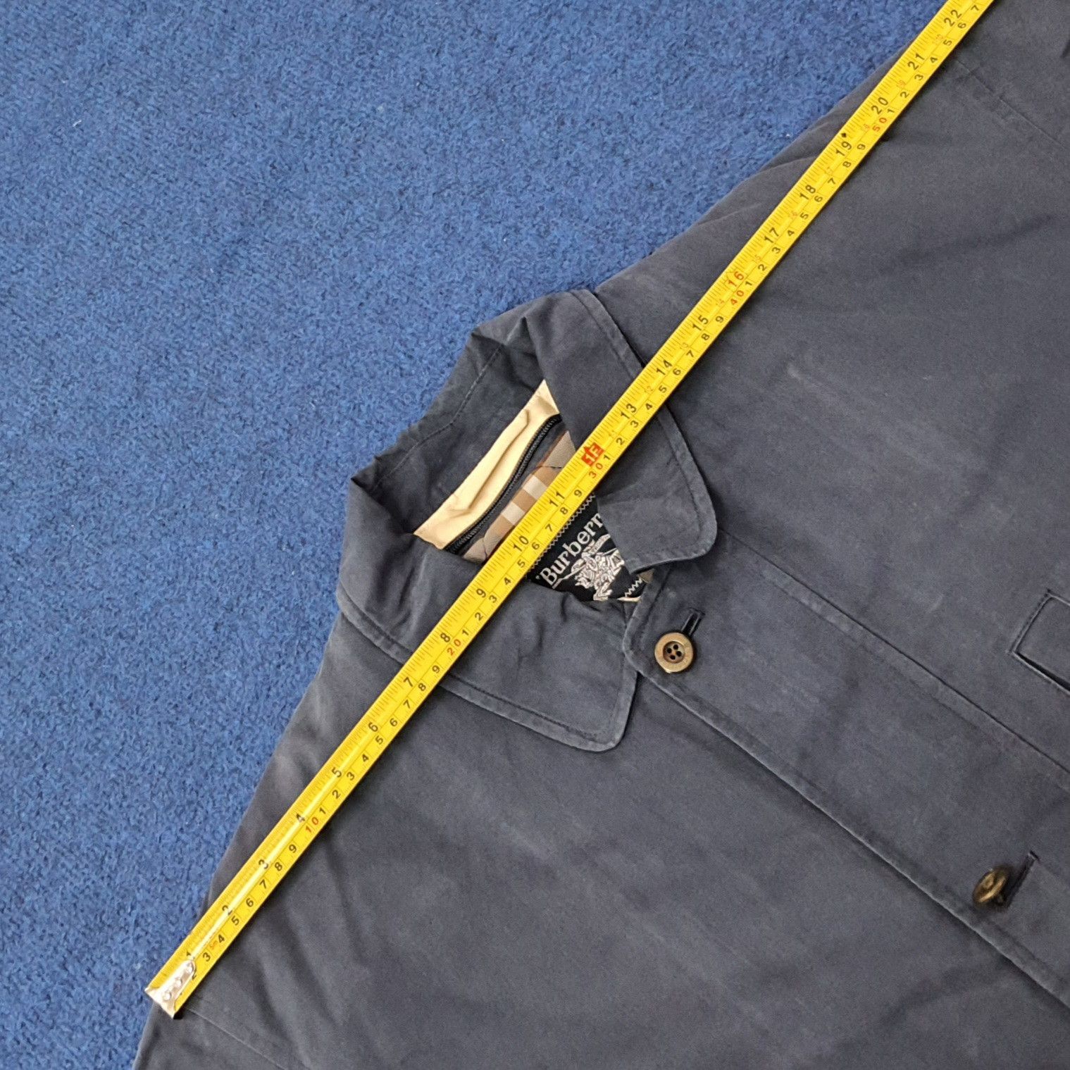 Burberry Vintage Burberrys Designer Custom Logo Jacket C246N25 Size US L / EU 52-54 / 3 - 13 Thumbnail