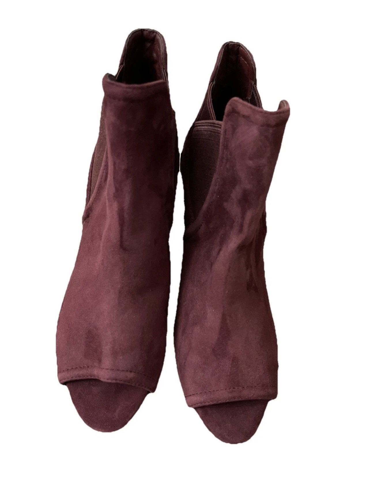 Cole Haan COLE HAAN JONES CORODOVAN SUEDE PEEP TOE BOOTIES US Size 6 Size US 6 / IT 36 - 5 Thumbnail