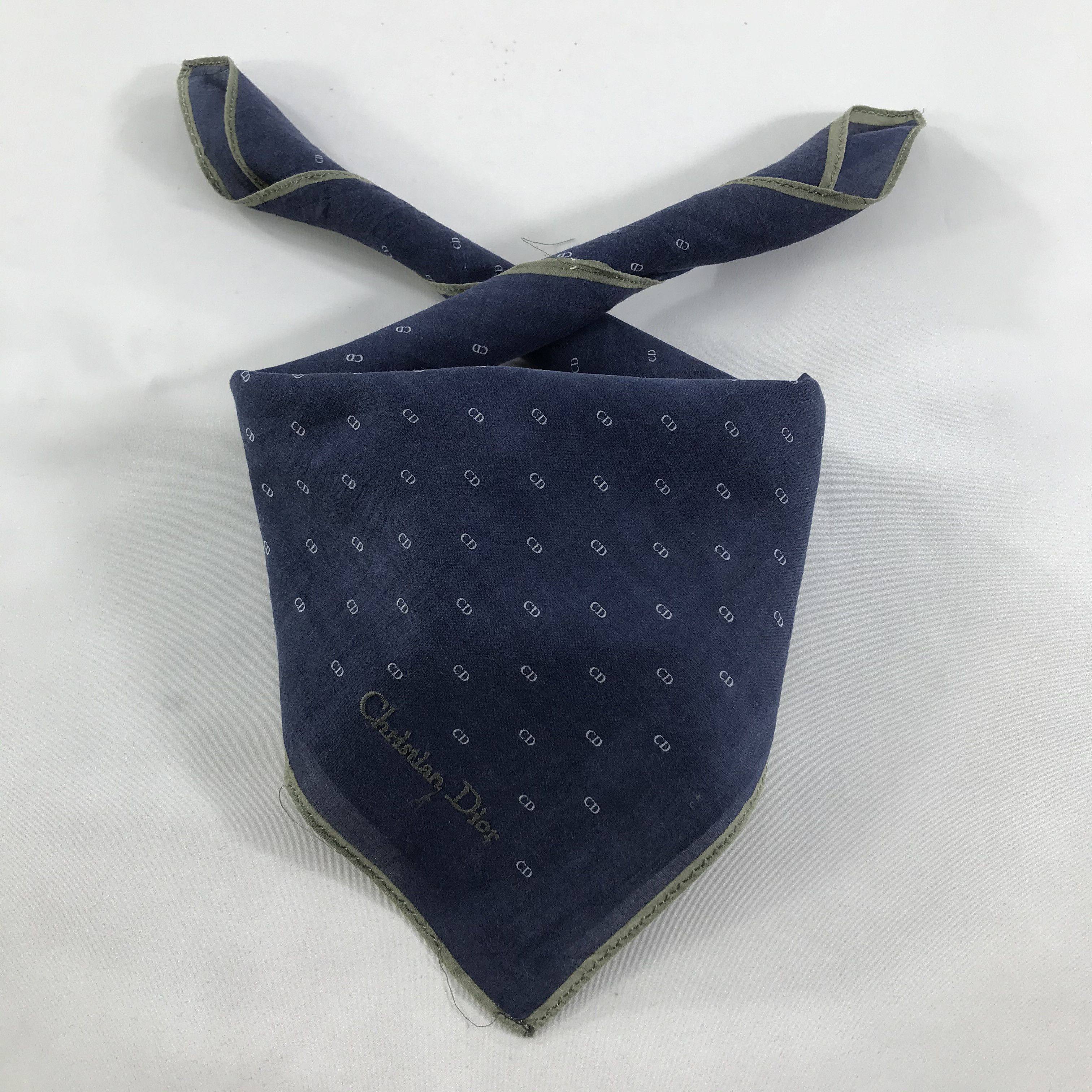 Vintage Christian Dior Neckerchief / Bandana / Handkerchief Size ONE SIZE - 1 Thumbnail
