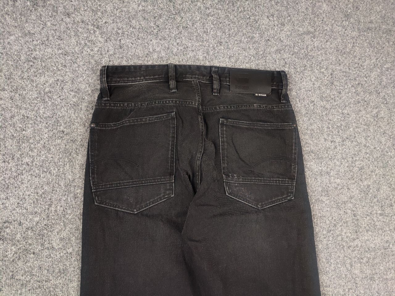 G-Star G Star Raw Alum Relaxed Straight Fit Distressed Denim Jeans Size US 31 - 10 Thumbnail