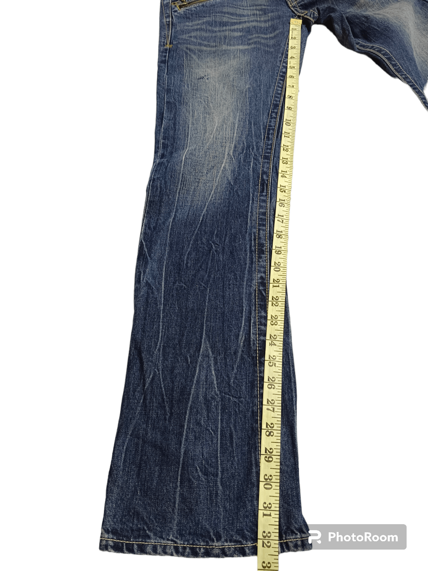 Naval Clothing Factory Navy Produce Flare Jeans Size US 28 / EU 44 - 12 Thumbnail