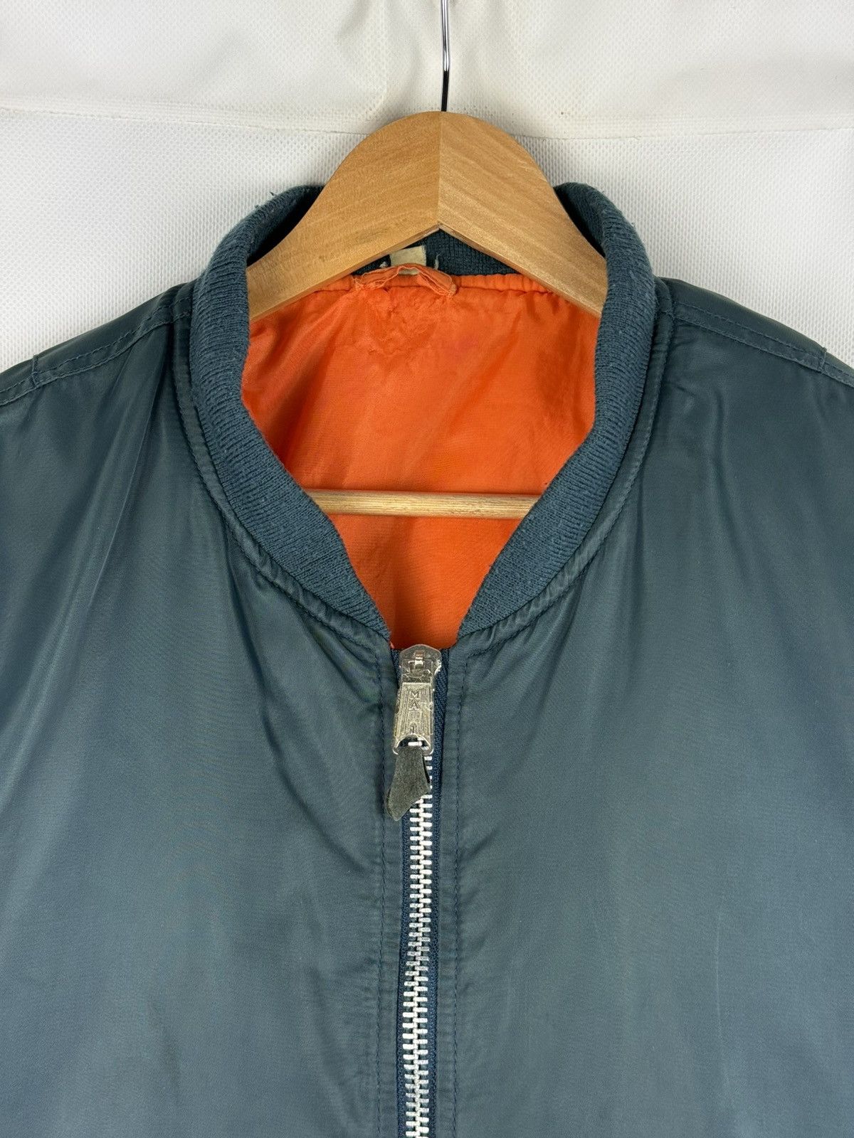 Other Vintage MA-1 Flyers Men’s Nylon Military Bomber Jacket Size US M / EU 48-50 / 2 - 6 Thumbnail