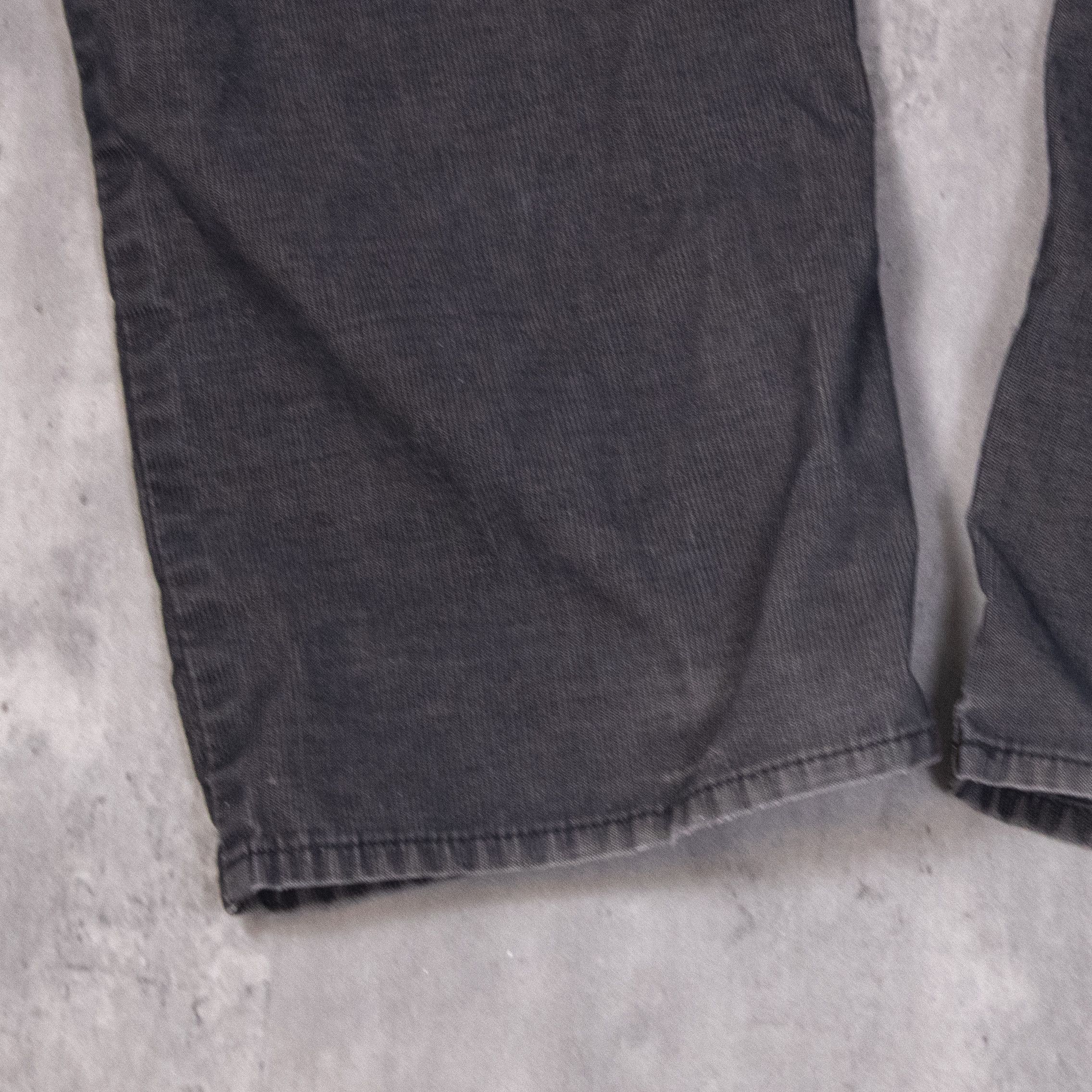 Calvin Klein × Vintage Y2K 2000's Calvin Kelin Relaxed Baggy Wide Corduroy Pant's Size US 37 - 17 Thumbnail