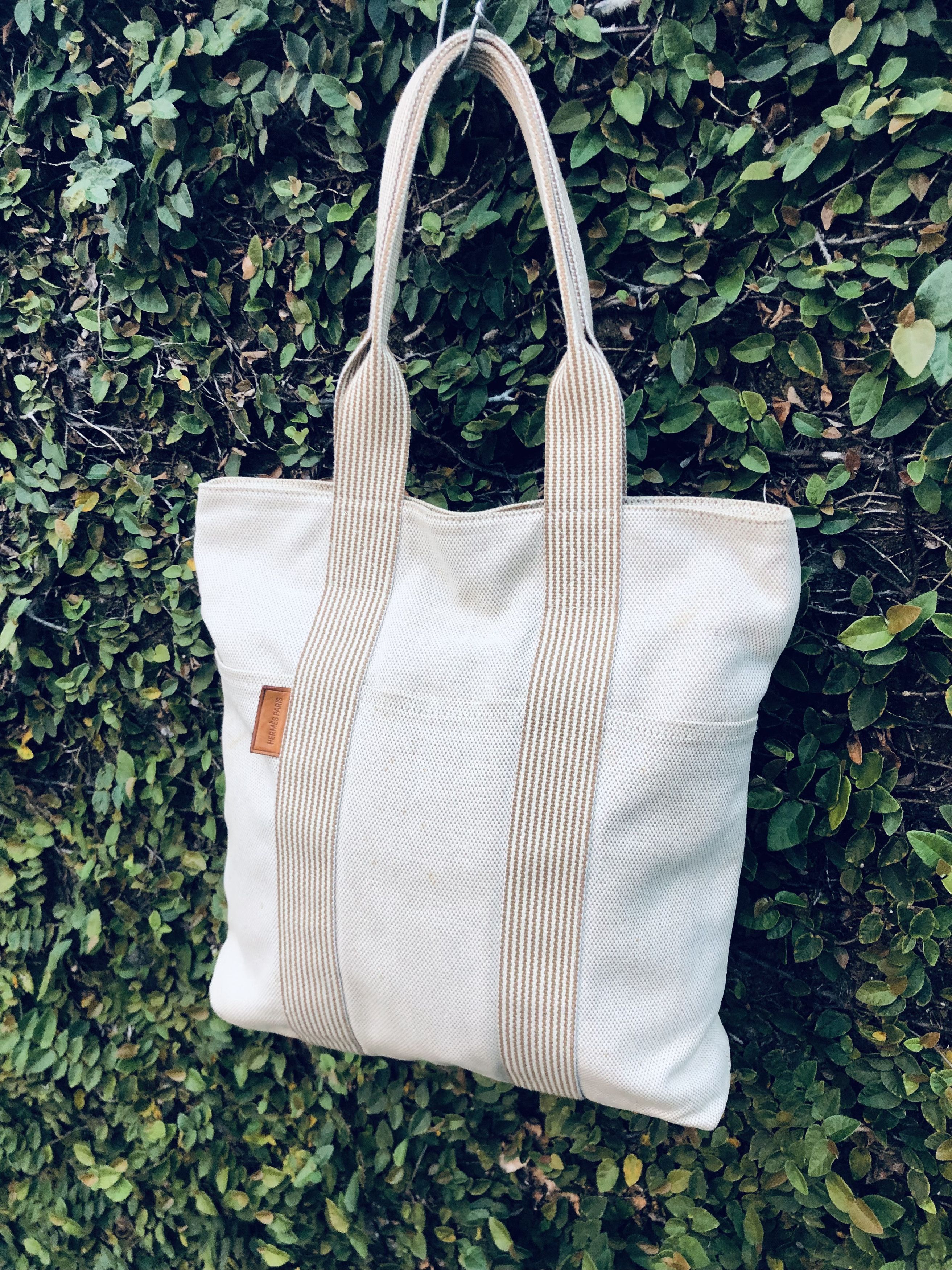 Other Vintage Canvas Style Workwear Fashion Tote bAg Size ONE SIZE - 3 Thumbnail