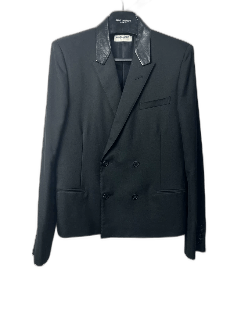 Saint Laurent Paris Saint Laurent Double Breasted Blazer Jacket-2507 Size US L / EU 52-54 / 3 - 1 Thumbnail