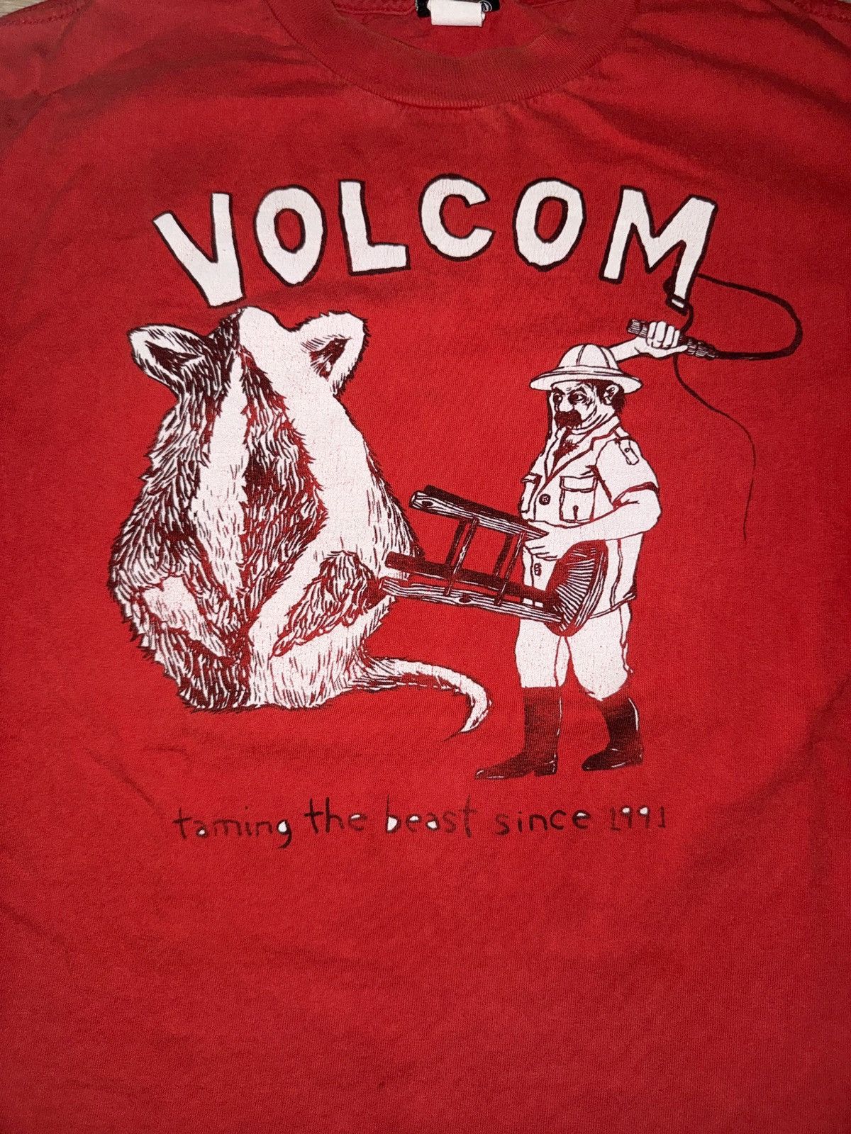 Volcom Vintage Volcom Taming The Beast T-Shirt Size US M / EU 48-50 / 2 - 3 Thumbnail