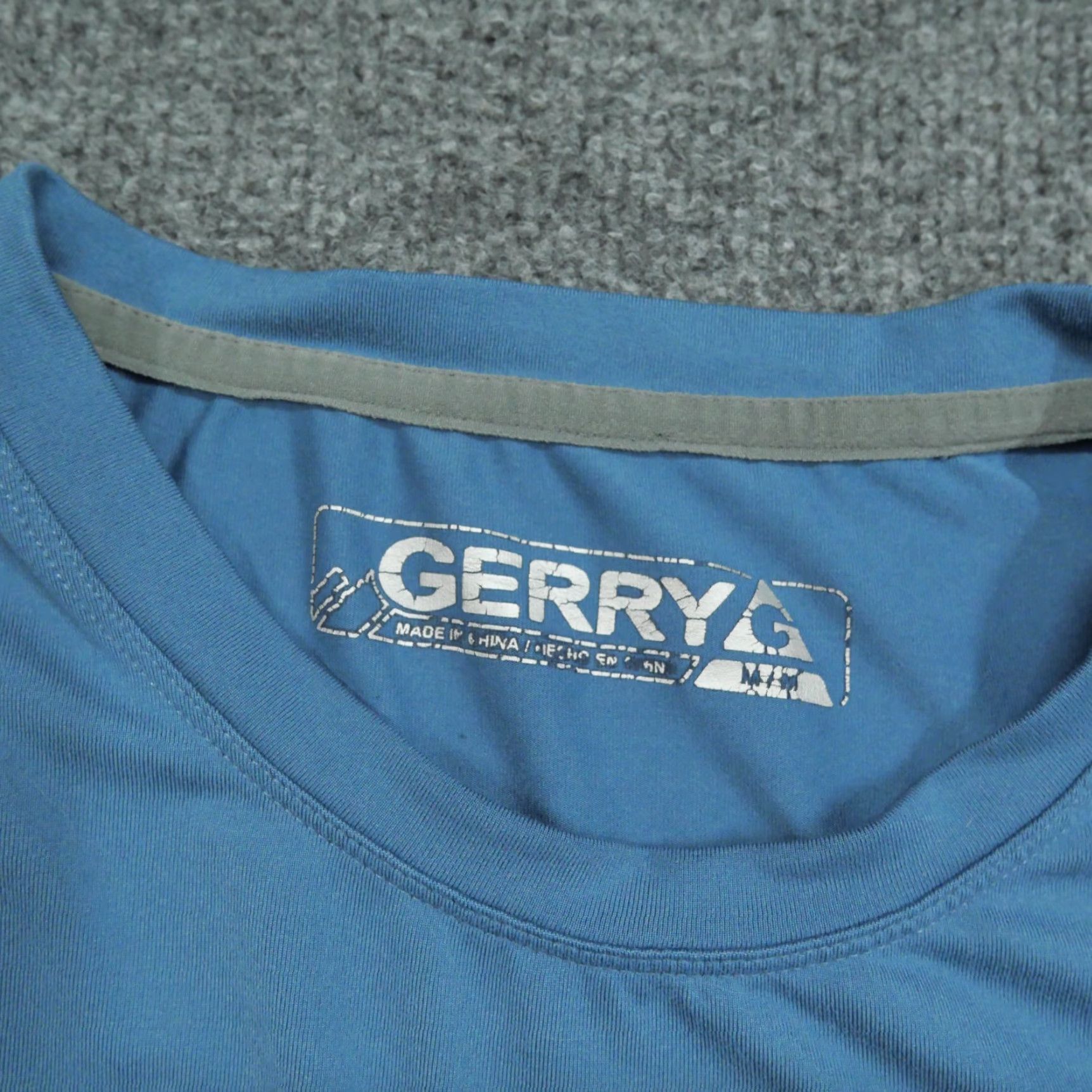 Vintage Gerry T Shirt Adult Medium Blue Long Sleeve Crew Neck Lightweight Regular Size US M / EU 48-50 / 2 - 3 Thumbnail