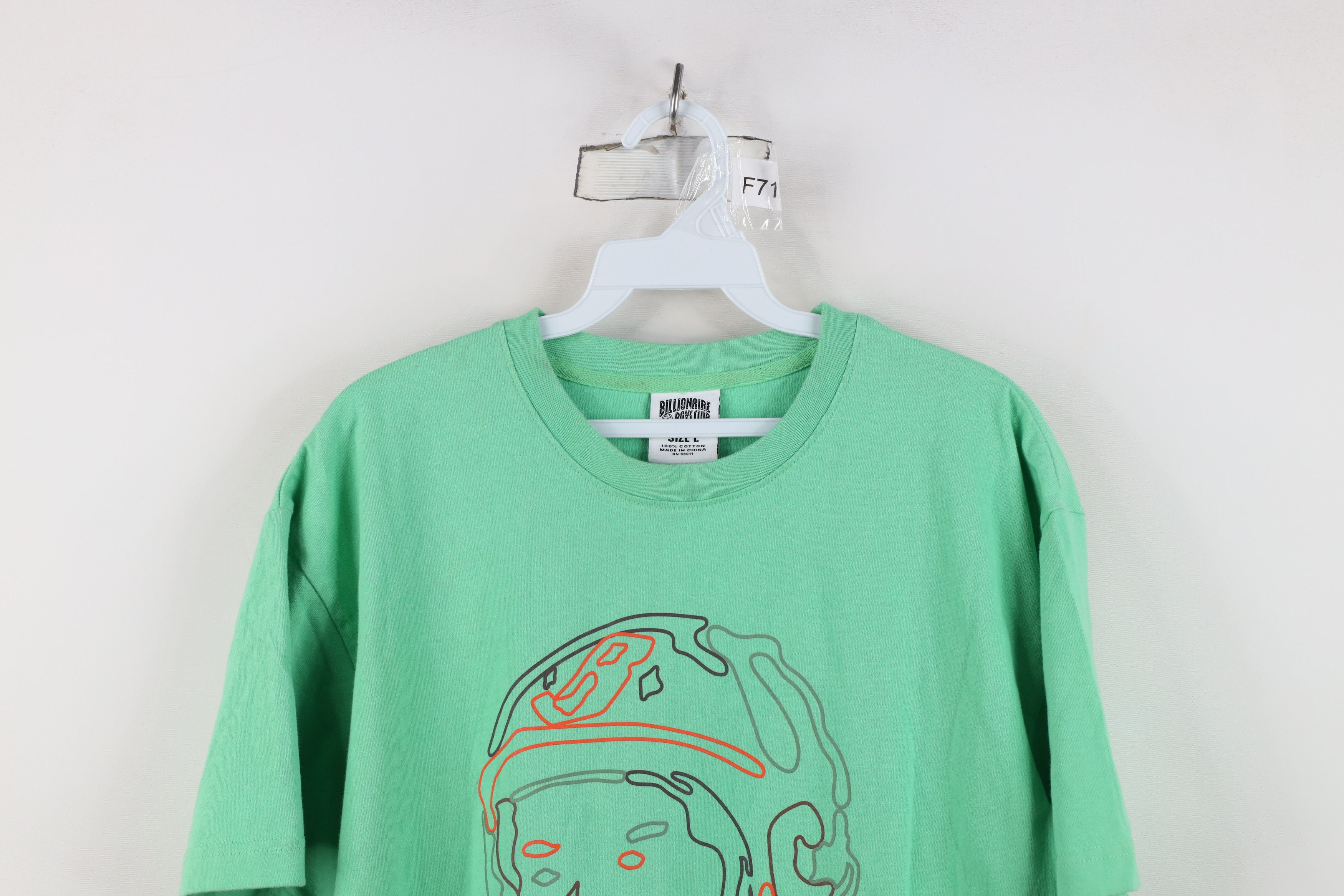 Billionaire Boys Club Vintage Billionaire Boys Club Spaceman Short Sleeve T-Shirt Size US L / EU 52-54 / 3 - 2 Thumbnail