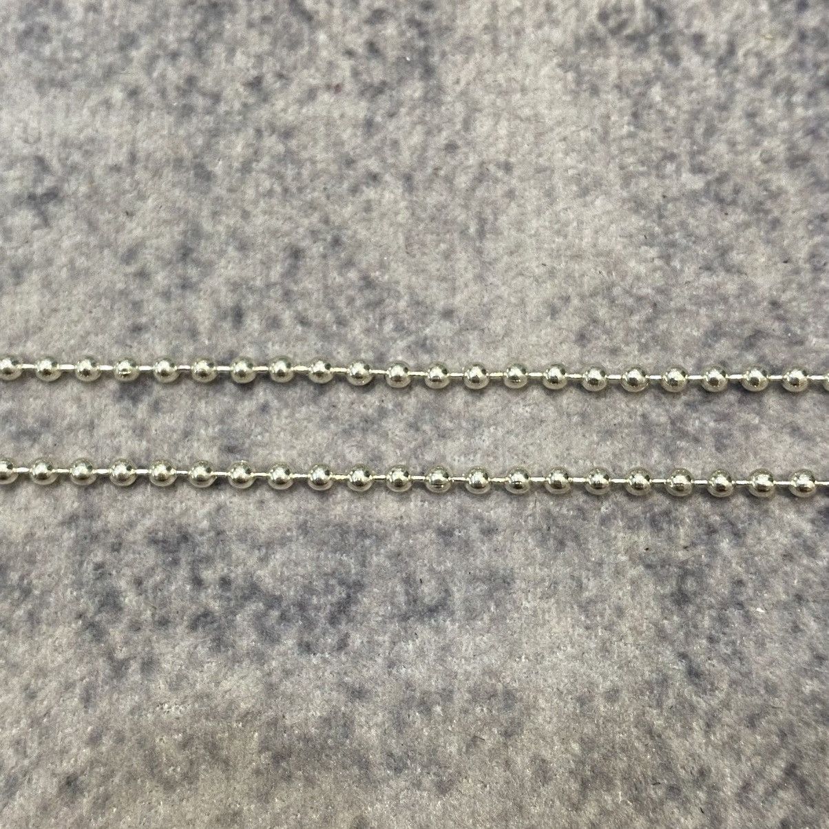 Chrome Hearts Chrome Hearts ball chain necklace sliver Size ONE SIZE - 2 Thumbnail