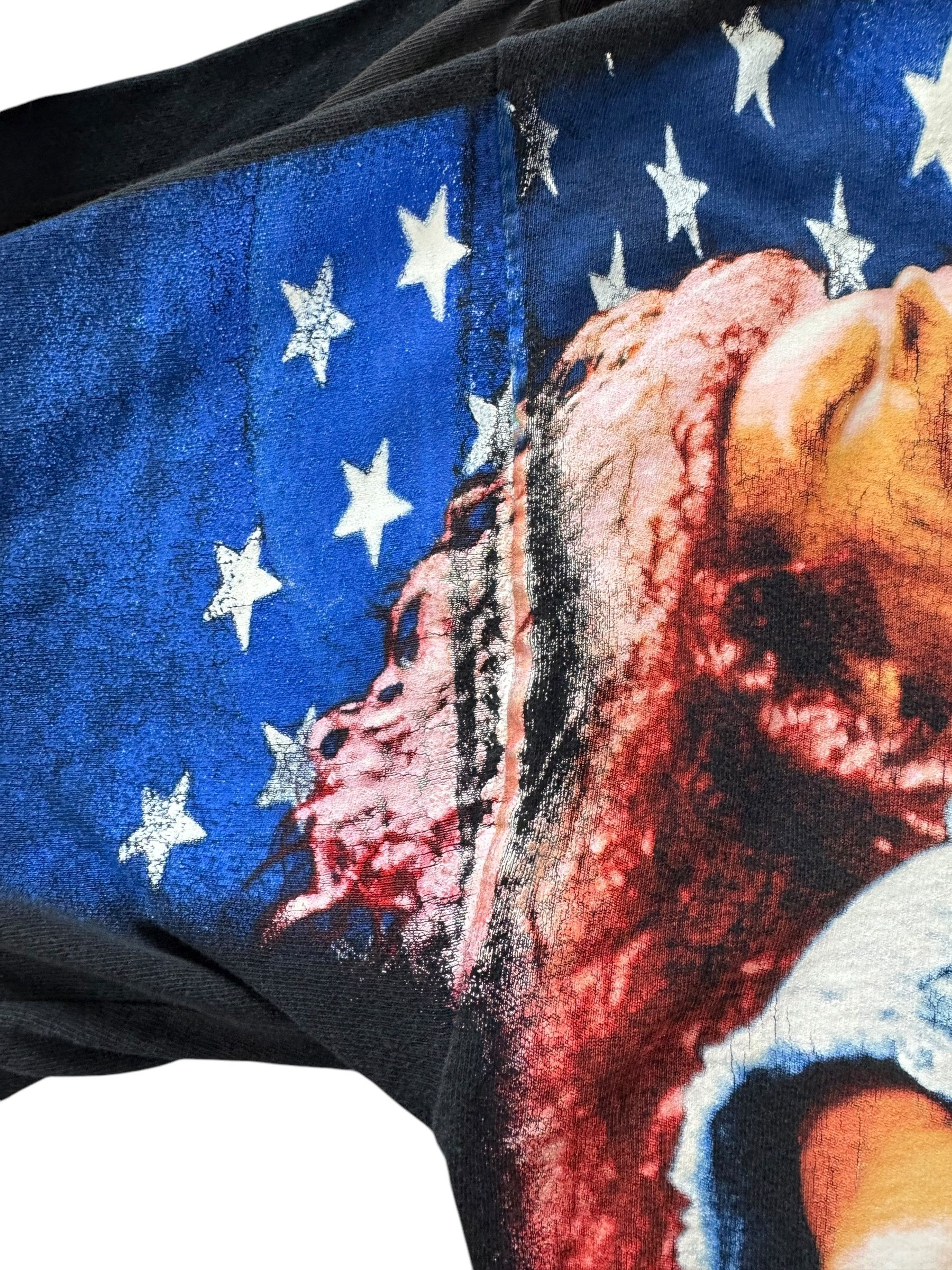 All Sport Vintage 90s Ted Nugent American Flag AOP Size US L / EU 52-54 / 3 - 6 Thumbnail