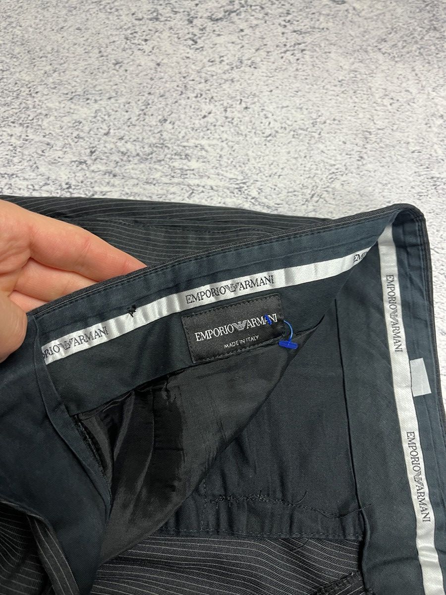 Emporio Armani Vintage Emporio Armani David Line Wool 130’s Women’s Suit Size L / US 10 / IT 46 - 20 Thumbnail