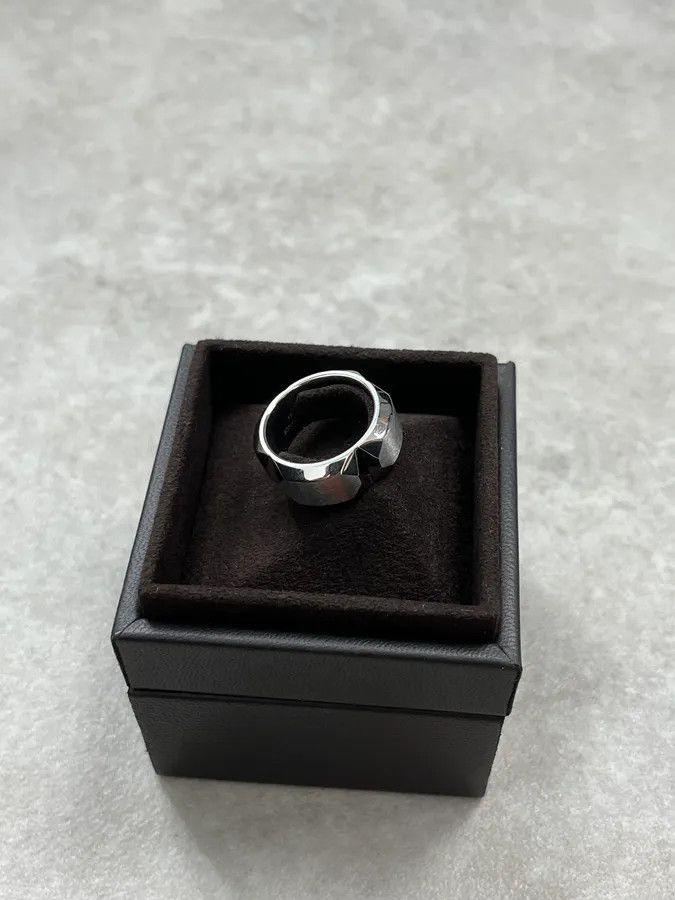 Hermes Hermès Silver Sac à Dépêches Ring Size ONE SIZE - 2 Thumbnail