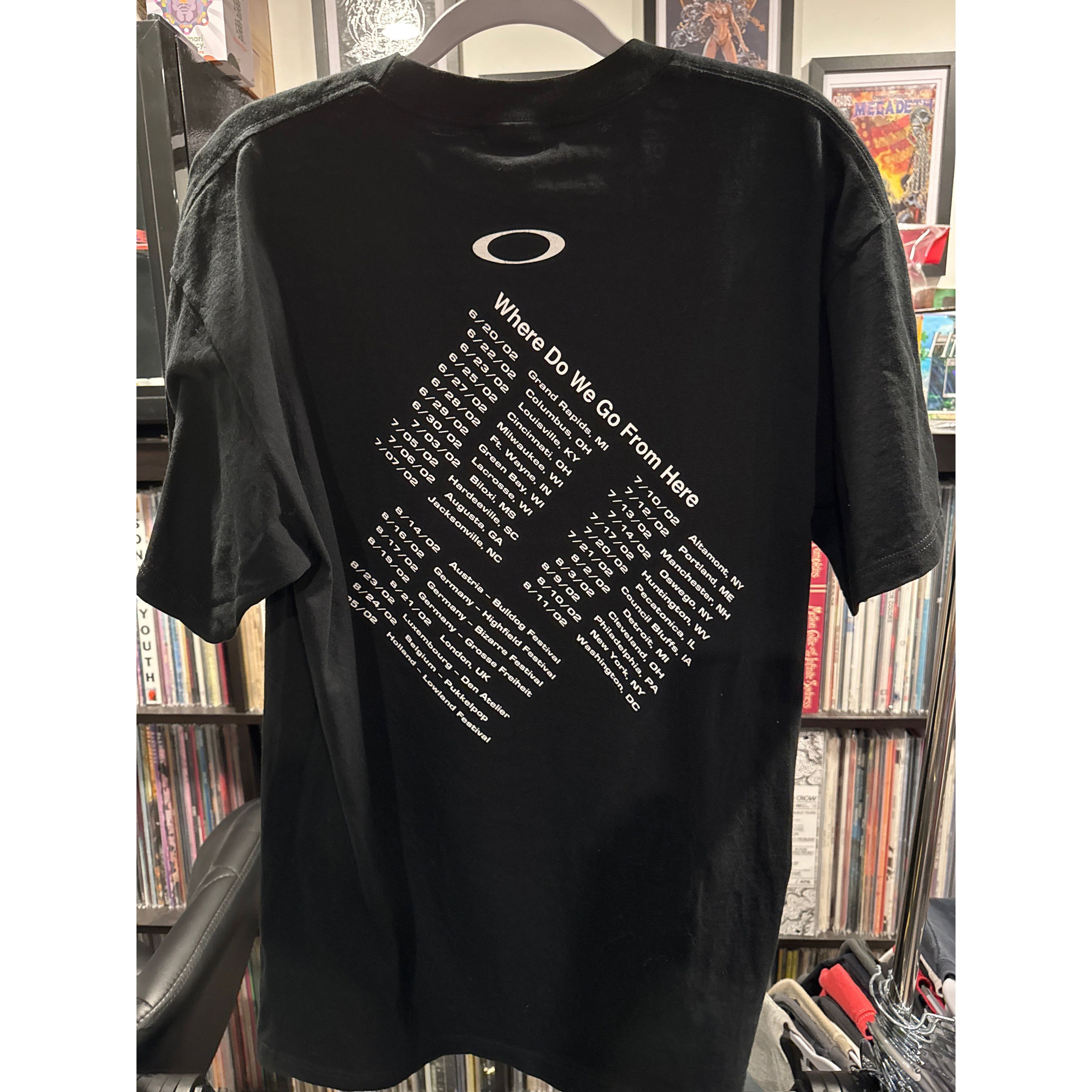 Other 2002 Filter The Amalgamut Oakley Tour Black T Shirt Optima L Size US L / EU 52-54 / 3 - 2 Thumbnail