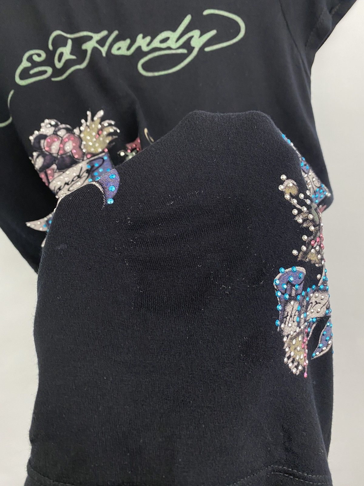 Christian Audigier 🇺🇸 Vintage Ed Hardy Christian Audigier Y2K T-Shirt Rare Retro Size M / US 6-8 / IT 42-44 - 10 Thumbnail