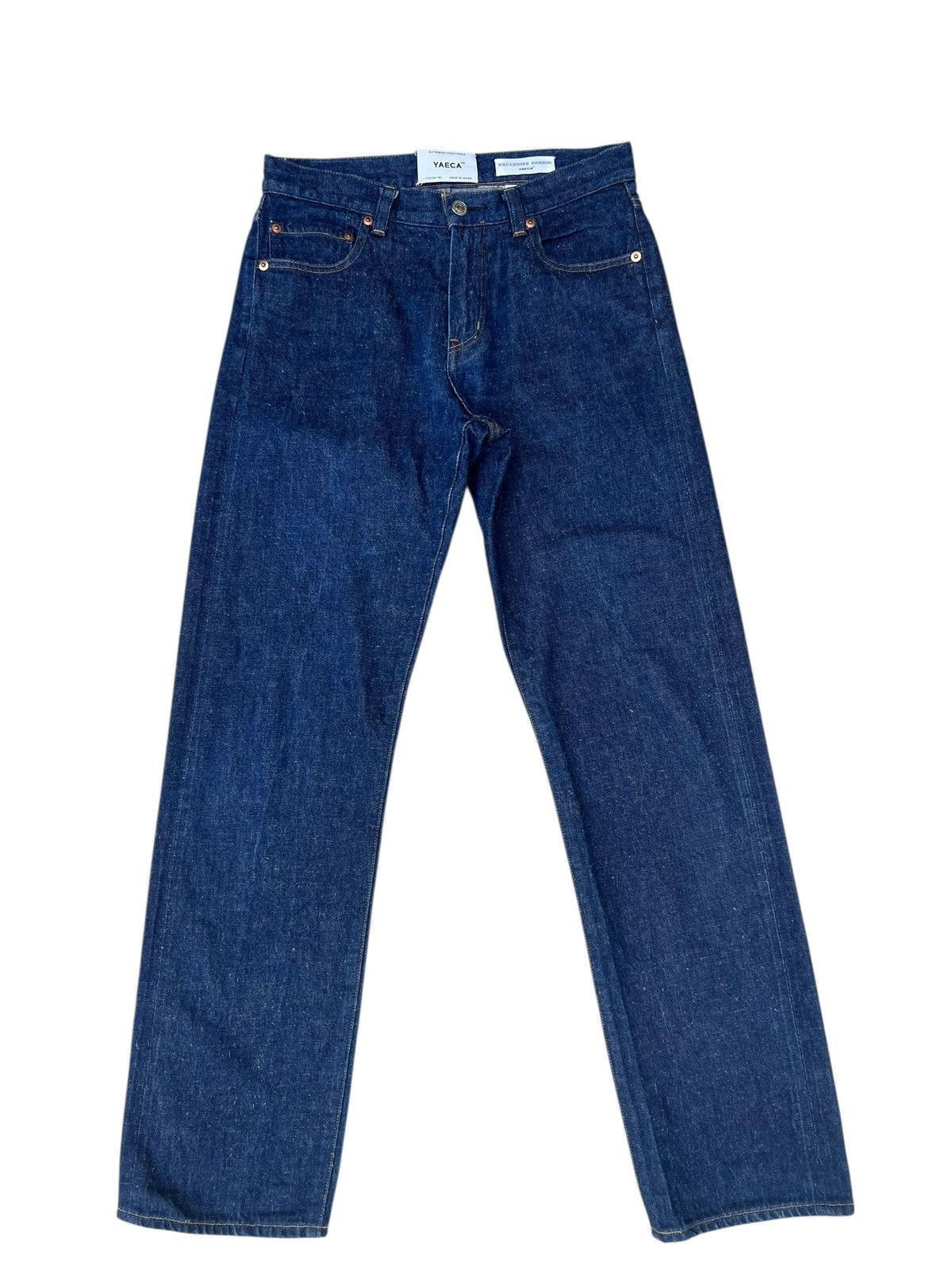 YAECA YAECA 8-11W Japan Lightweight Denim Selvedge Jeans Cropped Size US 30 / EU 46 - 1 Thumbnail